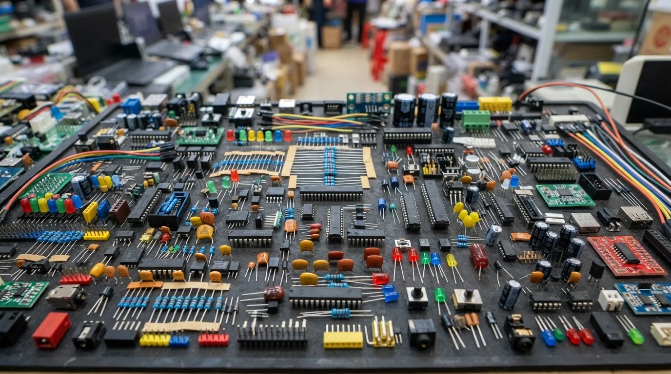 EMS-Electronic Huaqiangbei component sourcing hub